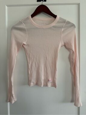 Alexander wang body wear long sleeve tee XS